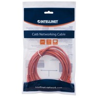 CABLE CAT6 BOOTED ORANGE 10FT