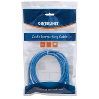 CABLE CAT6 BOOTED BLUE 100FT
