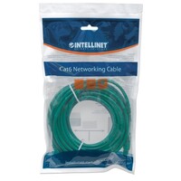 CABLE CAT6 BOOTED GREEN 25FT