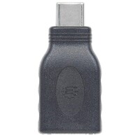 ADAPTER USB 3.1 TYPE-C MALE TO TYPE-A FEMALE BLACK