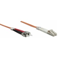 FIBEROPTIC PATCH CABLE DUPLEX MULTI-MODE LC/ST 50/125 UM OM2 66.0 FT ORANGE