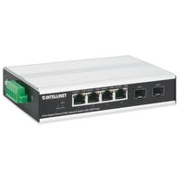 SWITCH 4-PORT GIGABIT ETHERNET POE+ INDUSTRIAL WITH