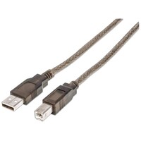 CABLE USB ACTIVE A MALE / B MALE 36FT