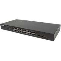 SWITCH 24-PORT GIGABIT ETHERNET WITH TWO 10 GBE