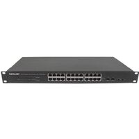 SWITCH 24-PORT GIGABIT ETHERNET WITH TWO 10 GBE