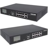 SWITCH 8-PORT GIGABIT ETHERNET POE+ WITH TWO RJ45