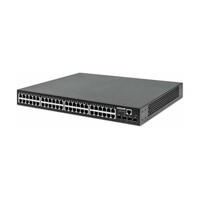 SWITCH 48 PORT MANAGED POE+/POE 400 W BUDGET LAYER 2+/LAYER 3 LITE PLUS (4)10G SFP+ OPEN SLOTS