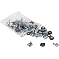 RACK CAGE NUT SET M6/SCREWS AND WASHERS/JAR OF 50