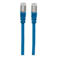 CABLE CAT6A PATCH SHEILDED 50FT BLUE