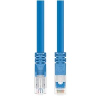 CABLE CAT8.1 PATCH SHEILDED 40G 2 GHZ 24 AWG STRANDED 1FT BLUE