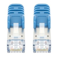 CABLE CAT8.1 PATCH SHEILDED 40G 2 GHZ 24 AWG STRANDED 3FT BLUE