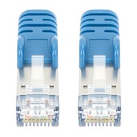 CABLE CAT8.1 PATCH SHEILDED 40G 2 GHZ 24 AWG STRANDED 7FT BLUE