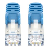 CABLE CAT8.1 PATCH SHEILDED 40G 2 GHZ 24 AWG STRANDED 14FT BLUE