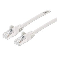 CABLE CAT6A PATCH SHEILDED 1 FT WHITE