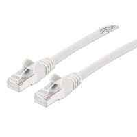 CABLE CAT6A PATCH SHEILDED 10 FT WHITE