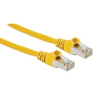 CABLE CAT6A PATCH SHEILDED 1 FT YELLOW