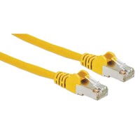 CABLE CAT6A PATCH SHEILDED 14 FT YELLOW