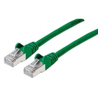 CABLE CAT6A PATCH SHEILDED 1 FT GREEN