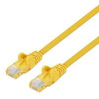 CABLE CAT6 PATCH SLIM 5 FT YELLOW