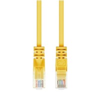 CABLE CAT6 PATCH SLIM 1 FT YELLOW