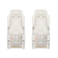 CABLE CAT6 SLIM PATCH 7 FT WHITE