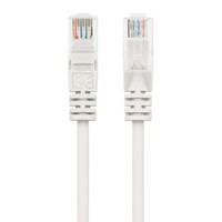 CABLE CAT6 SLIM PATCH 5 FT WHITE