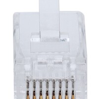 CONNECTOR CAT 5E FASTCRIMP (HIGH SPEED) 3-PRONG (50 PACK)