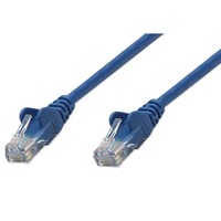 CABLE CAT5E BOOTED BLUE 10FT