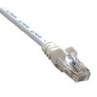CABLE CAT5E BOOTED WHITE 25FT