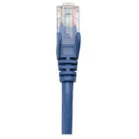 CABLE CAT6 BOOTED BLUE 1FT