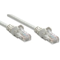 CABLE CAT6 BOOTED GRAY 1FT