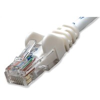 CABLE CAT6 BOOTED WHITE  50FT