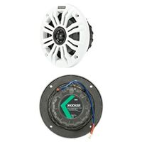 SPEAKERS COAXIAL MARINE 4-INCH CHARCOAL AND WHITE