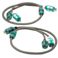 RCA INTERCONNECT MARINE SERIES Y-ADAPTER MALE W/ FEMALE ADAPTERS