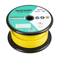 POWER WIRE MARINE 4AWG, 100FT, YELLOW