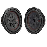 SUBWOOFER COMPRT 10-INCH, DVC, 2-OHM, 400W