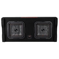 ENCLOSURE DL7TDF12 12-INCH (30CM) THIN L7 DOWN FIRING SUBWOOFER ENCLOSURE, 2-OHM