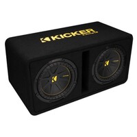 ENCLOSURE DUAL COMPC 10-INCH (25CM) SUBS IN VENTED ENCLOSURE, 2-OHM, 600W