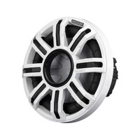 GRILLE MWG 12-INCH PREMIUM WHITE SUBWOOFER MARINE GRILL