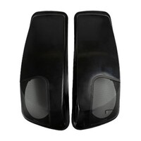 SPEAKER HDBX14 KICKER 2014-NEWER HARLEY DAVIDSON SADDLEBAG LID CUT-IN; PAIR