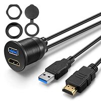 BEZEL REPLACEMENT GM DASH MOUNT USB/ HDMI/ AUX