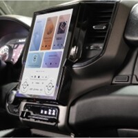 RADIO TABLET LITE SERIES T-STYLE DODGE RAM 12.1" 12M SP 2019-24 DODGE RAM W/5"/ 8" MONITOR ANDROID 9