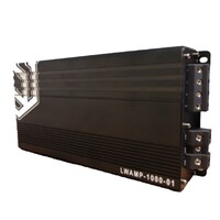 AMPLIFIER CLASS D, 1000W, 1-OHM STABLE, MONO OUTPUT POWER: 1000W (AT 1-OHM) VARIABLE LOW PASS FILTER