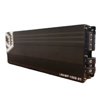 AMPLIFIER CLASS D, 1500W, 1-OHM STABLE, MONO OUTPUT POWER: 1500W (AT 1-OHM) VARIABLE LOW PASS FILTER