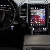 RADIO/TABLET GEN V T-STYLE FORD F-SERIES PICKUP 12.1“  W/CLIMATE CONTROL KNOBS AND BUTTONS