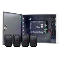 ACCESS CONTROL SYSTEM ESSENTIAL PLUS/4DOOR W/POWER DISTRIBUTION SYS & 4-READER BUNDLE