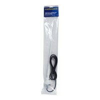 ANTENNA WHITE RUBBER 14" REMOVABLE MAST W/ 54" CABLE
