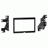 KIT DASH MERCEDES SPRINTER 2019-UP (EXCLUDING TOUCHSCREEN RADIO MODELS) DOUBLE-DIN GLOSS BLACK