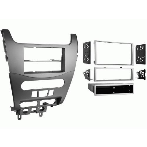 KIT DASH FORD FOCUS 2008-2011 SINGLE OR DOUBLE-DIN SILVER