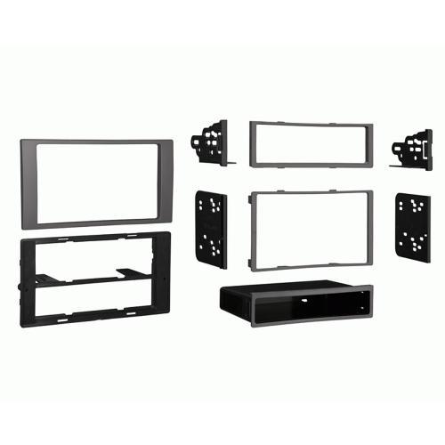 KIT DASH FORD TRANSIT CONNECT 2010-2012 SINGLE OR DOUBLE-DIN SILVER
